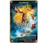 KNIOIL Cirque du Soleil: Worlds Away (#4 di 8) Experience the adventure that will take you worlds away 2012 poster vintage in metallo decorazione da parete regalo 20,3 x 30,5 cm