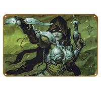 KNIOIL Diablo 3 Eternal Collection, poster vintage in metallo con logo Family Club Bar Cafe camera da letto decorazione artistica da parete regalo 20,3 x 30,5 cm