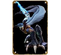 KNIOIL Fan Art Legacy of Kain: Soul Reave poster vintage metallo targa logo Family Club Bar Cafe camera da letto decorazione artistica da parete regalo 20,3 x 30,5 cm
