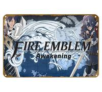 KNIOIL Fire Emblem, Lucina, Fire Emblem Awakening, Chrom Game Poster Vintage Metal Tin Sign Logo Family Club Bar Cafe Camera da letto Decorazione artistica da parete Regalo 20,3 x 30,5 cm
