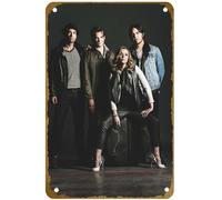 KNIOIL Halestorm: The Warner Sound Live Movie Poster Vintage Metal Sign Logo Family Club Bar Cafe Camera da letto Decorazione artistica da parete regalo 20,3 x 30,5 cm