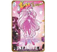 KNIOIL Jem & The Holograms Infinite (2017) # 1 (Variante di abbonamento) fumetti poster vintage metallo latta logo Family Club Bar Cafe camera da letto Art Wall Decoration Gift 20,3 x 30,5 cm