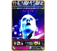 KNIOIL Klaus Nomi 2006/01 The Nomi Songdvd promo ad pop/rock poster vintage metallo metallo targa logo famiglia club bar caffetteria camera da letto arte decorazione da parete regalo 20,3 x 30,5 cm