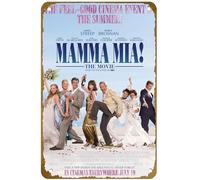 KNIOIL Mamma Mia! (#9 di 9) Take a trip down the aisle you'll never forget! 2008 Poster vintage in metallo con logo Family Club Bar Cafe Camera da letto Decorazione artistica da parete regalo 20,3 x