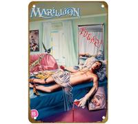KNIOIL Marillion Fugazi (2021) Poster del film Vintage Metal Tin Sign Logo Family Club Bar Cafe Camera da letto Decorazione artistica da parete regalo 20,3 x 30,5 cm