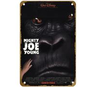 KNIOIL Mighty Joe Young (#2 di 4) Don't be afraid. 1998 Poster vintage in metallo latta logo Family Club Bar Cafe camera da letto Decorazione artistica da parete regalo 20,3 x 30,5 cm