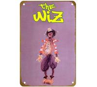 KNIOIL Poster del film The Wiz (1978), targa in metallo vintage con logo Family Club Bar Cafe camera da letto decorazione artistica da parete regalo 20,3 x 30,5 cm