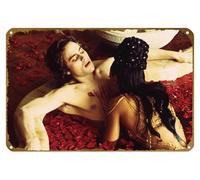 KNIOIL Queen Of The Damned Fantasy Horror Dark Heavy Metal Vampire Aaliyah Movie Poster vintage metallo latta logo Family Club Bar Cafe camera da letto Art Wall Decoration Regalo 20,3 x 30,5 cm