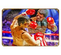 KNIOIL Rocky Balboa Vs Apollo That Show Poster Vintage Metal Tin Sign Logo Family Club Bar Cafe Camera da letto Decorazione artistica da parete Regalo 20,3 x 30,5 cm