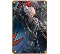 KNIOIL The Legend of Heroes Trails of Cold Steel IV, poster vintage in metallo con logo Family Club Bar Cafe Camera da letto Decorazione artistica da parete regalo 20,3 x 30,5 cm