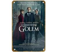KNIOIL The Limehouse Golem 2016 poster vintage metallo latta logo famiglia club bar caffetteria camera da letto arte decorazione da parete regalo 20,3 x 30,5 cm