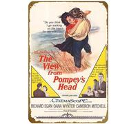 KNIOIL The View from Pompey's Heads Poster Vintage Metal Tin Sign Logo Family Club Bar Cafe Camera da letto Decorazione artistica da parete Regalo 20,3 x 30,5 cm