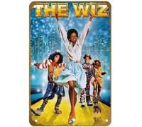 KNIOIL The Wiz Poster vintage metallo metallo targa logo Family Club Bar Cafe camera da letto decorazione artistica da parete regalo 20,3 x 30,5 cm