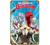 KNIOIL ULTRAMAN: THE MYSTERY OF ULTRASEVEN # 5 Poster vintage in metallo targa con logo Family Club Bar Cafe Camera da letto Decorazione artistica da parete regalo 20,3 x 30,5 cm