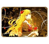 KNIOIL Umineko: When They Cry, Umineko No Naku Koro Ni, Beatrice (Umineko No Naku Koro Ni), poster vintage in metallo con logo per famiglia, club, bar, caffetteria, decorazione da parete per camera da