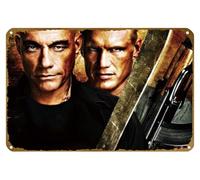 KNIOIL Universal Soldier - Day of Reckoning (2012) Poster del film Vintage Metal Tin Sign Logo Family Club Bar Cafe Camera da letto Decorazione artistica da parete regalo 20,3 x 30,5 cm