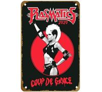 KNIOIL Wendy O Williams Plasmatics Music Photos Vintage M1230 Poster Vintage Metal Tin Sign Logo Family Club Bar Cafe Camera da letto Decorazione artistica da parete Regalo 20,3 x 30,5 cm