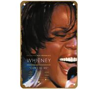 KNIOIL Whitney: Can I Be Me Movie Poster Vintage Metal Tin Sign Logo Family Club Bar Cafe Camera da letto Decorazione artistica da parete Regalo 20,3 x 30,5 cm