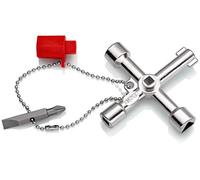 KNIPEX 00 11 03 Chiave universale per quadri ed armadi elettrici per tutti i sis