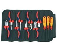 KNIPEX 00 19 41 Poliestere Tool Roll 11 parts