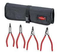 Knipex 00 19 52 US dritto 9 K e 90 ° Circlip snap-ring Pliers set in custodia (4 pezzo)