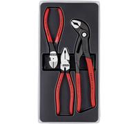 Knipex 00 20 10 Officina e meccanica Kit pinze 3 parti