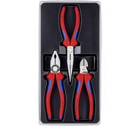 00 20 11 pinza Set di pinze, Set pinze blu, Set di pinze, Acciaio, Polipropilene (PP), Blu/Rosso, 810 g