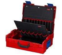 Knipex 00 21 19 LB cassetta per attrezzi Nero, Blu, Rosso Acrilonitrile butadiene stirene (ABS) [00 LB]