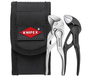 KNIPEX 002072V04XS Set Di Pinze Mini 2 Pezzi In Una Borsa Da Cintura