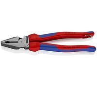 KNIPEX 02 02 225 T Pinza universale tipo "forte" bonderizzata nera rivestiti in