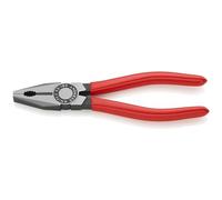 Knipex 03 01 180-Pinza Lineman, acciaio e plastica, colore: rosso