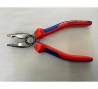 KNIPEX 03 02 180 PINZA UNIVERSALE CON TESTA PIATTA LUNGHEZZA 180 mm IL TOP