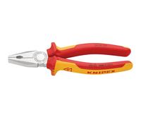 Knipex 03 06 200 SBE Pinze Combinazione Completamente Isolate, 200Mm