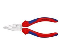 KNIPEX 08 25 145 Pinze a becco lungo Acciaio Plastica Blu Rosso 145 mm 145 g
