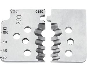 KNIPEX 1 set di lame di ricambio per 12 12 10, 12 19 10