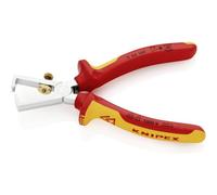 KNIPEX - Pinza spellafili, esecuzione cromata isolata a norme VDE, Lunghezza complessiva: 160 mm 160