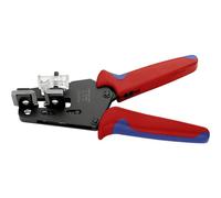 KNIPEX Spelacavi di precisione 12 12 14 con lame sagomate, brunita, 195mm Quantità:1