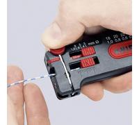 Knipex 12 80 040 SB Spelafili Adatto per Cavo CU 0.12 fino a 0.4 mm