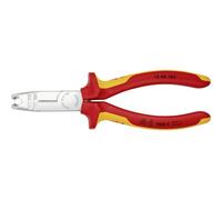 13 46 165 pinza spellacavi Rosso, Giallo, Pinza stripper rosso/Giallo, Isolante di protezione, 190 g, Rosso, Giallo