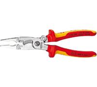 Knipex - Pinza di installazione multifunzione VDE con molla di apertura 200mm