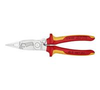 Knipex - Pinza di installazione multifunzione VDE con molla di apertura 200mm