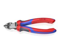 Knipex Tronchese Laterale con Spelacavi Bonderizzata Nera, Rivestiti in Materiale Bicomponente 160 Mm 14 22 160