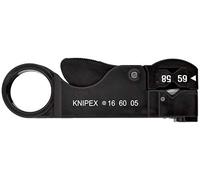 KNIPEX 16 60 05 SB Utensile spelacavi per cavi coassiali 105 mm - NUOVO