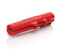KNIPEX Spelafili per cavi piatti e tondi 16 64 125 SB, 125mm Quantità:1
