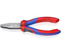 KN 20 02 160 - Pinza a becchi piatti, 160 mm, testa levigata