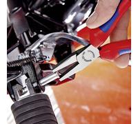 Knipex Pinza per meccanica a becchi piatti diritti 20 06 160, VDE isolamento 1000 V, 160 mm