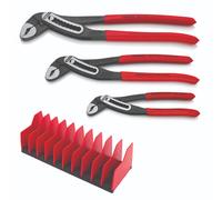 KNIPEX 3 Pezzi Alligatore Pinze Set Con 10 Attrezzo Sostegno 9k 00 80 139 US