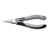KNIPEX Pinza elettronica ESD con giunto a scatola con manici multicomponenti, lucidata a specchio, 145 mm, 35 62 145 ESD
