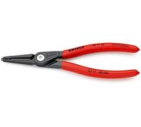 Knipex Pinza di Precisione per Anelli di Sicurezza per Anelli di Sicurezza Interni a Fori Bonderizzata Grigia, Rivestiti in Resina Sintetica Antiscivolo 180 Mm 48 11 J2