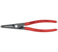 Knipex 48 11 J3 - Pinza (Anello di sicurezza, Acciaio al cromo vanadio, Plastica, Rosso)